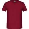 James & Nicholson tričko JN 8008B vínová