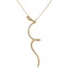 Náhrdelník Serpentéa: pozlátené striebro, 45 cm - B-N-N0848-00899-925-Z SAVICKI Náhrdelník Serpentéa: pozlátené striebro, 45 cm - B-N-N0848-00899-925-Z SAVICKI