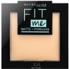 Maybelline Fit Me! Matte + Poreless Powder púder so zmatňujúcim účinkom 104 Soft Ivory 9 g Maybelline Fit Me! Matte + Poreless Powder púder so zmatňujúcim účinkom 104 Soft Ivory 9 g