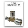 T-KUS REDUKOVANÝ LISOVACIE 26x26x16 pre PEX-AL-PEX T-KUS REDUKOVANÝ LISOVACIE 26x26x16 pre PEX-AL-PEX