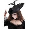 klobúk DEVIL FASHION - Black Gothic - AS201 klobúk DEVIL FASHION - Black Gothic - AS201