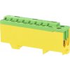 Mostík rozbočovací PE 2+8S zeleno-žltý bezskrutkový 8x6mm2 + 2x16mm2 Mostík rozbočovací PE 2+8S zeleno-žltý bezskrutkový 8x6mm2 + 2x16mm2