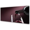 Obraz canvas Maroon biele víno 100x50 cm Obraz canvas Maroon biele víno 100x50 cm