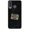 Picasee silikonový průhledný obal pro Huawei P30 Lite - SORRY Picasee silikonový průhledný obal pro Huawei P30 Lite - SORRY