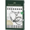 Faber-Castell 166008 Ecco Pigment súprava 8 ks čierne rôzne hroty Faber-Castell 166008 Ecco Pigment súprava 8 ks čierne rôzne hroty