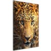 Vertikálny foto obraz akryl zvislý do obývačky Leopard 50x100 cm Vertikálny foto obraz akryl zvislý do obývačky Leopard 50x100 cm