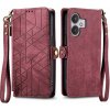 VSETKONAMOBIL 81178 GEOM Peňaženkové puzdro pre Xiaomi Redmi 13C 5G červené VSETKONAMOBIL 81178 GEOM Peňaženkové puzdro pre Xiaomi Redmi 13C 5G červené