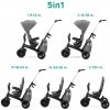 Kinderkraft Easytwist prémiová trojkolka black Kinderkraft Easytwist prémiová trojkolka black