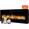 Elektrický krb na zabudovanie s funkciou ohrevu BOT biely 1800 W 91,5 x 43 x 11,5 cm Elektrický krb na zabudovanie s funkciou ohrevu BOT biely 1800 W 91,5 x 43 x 11,5 cm