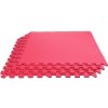 Colored Puzzle fitness podložka červená Colored Puzzle fitness podložka červená