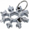 Multifunkčný kľúč 18 v 1 – strieborná vločka (Univerzálny multi-tool v tvare snehovej vločky – praktický pomocník do vrecka, na kľúče aj na cesty) Multifunkčný kľúč 18 v 1 – strieborná vločka (Univerzálny multi-tool v tvare snehovej vločky – praktický pomocník do vrecka, na kľúče aj na cesty)
