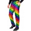 PÁNSKE FLITROVÉ NOHAVICE FAREBNÉ DÚHOVÉ NA SILVESTRA KARNEVAL PÁRTY XL PÁNSKE FLITROVÉ NOHAVICE FAREBNÉ DÚHOVÉ NA SILVESTRA KARNEVAL PÁRTY XL