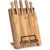 Klarstein Komaki, sada nožov, 8-dielna, 5 nožov, 3 dosky na krájanie, držiak na ostrenie nožov (KG10-KomakiSet) Klarstein Komaki, sada nožov, 8-dielna, 5 nožov, 3 dosky na krájanie, držiak na ostrenie nožov (KG10-KomakiSet)