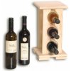 Drevený stojan na víno pre 3 fľaše - SV3 Drevený stojan na víno pre 3 fľaše - SV3