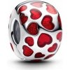 Charms Pandora - Červené srdcia 793679C01 Charms Pandora - Červené srdcia 793679C01