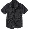 BRANDIT košeľa Vintage Shirt shortsleeve Čierna Veľkosť: L BRANDIT košeľa Vintage Shirt shortsleeve Čierna Veľkosť: L