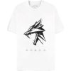The Witcher Game The Witcher Wolf Head Short Sleeved Men's T-shirt Black