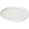 KITCHISIMO Keramický plytký tanier 26cm biley mat