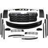 KITT Body Kit Trims & Grille Pack suitable for Land Range Rover Vogue IV L405 (2013-2017) Autobiography Design Black Santorini Edition KITT Body Kit Trims & Grille Pack suitable for Land Range Rover Vogue IV L405 (2013-2017) Autobiography Design Black Santorini Edition