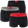 HUGO - boxerky 3PACK eco friendly cotton stretch black / modern tonal color waist-L (90-98 cm) HUGO - boxerky 3PACK eco friendly cotton stretch black / modern tonal color waist-L (90-98 cm)