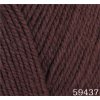 Pletacia vlna Himalaya DOLCE MERINO 59437 hnedá tmavá Pletacia vlna Himalaya DOLCE MERINO 59437 hnedá tmavá