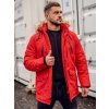 Červená pánska zimná bunda parka alaska Bolf WX032AA Červená pánska zimná bunda parka alaska Bolf WX032AA