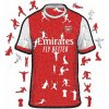 Fan-shop Dřevěné ARSENAL FC Jersey 270 dielov Fan-shop Dřevěné ARSENAL FC Jersey 270 dielov