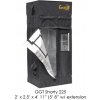 Gorilla Grow Tent Shorty Growbox 76x61x150-173 Gorilla Grow Tent Shorty Growbox 76x61x150-173