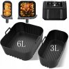 2x silikónová vložka do teplovzdušnej fritézy Air Fryer 3l 6l 2x silikónová vložka do teplovzdušnej fritézy Air Fryer 3l 6l