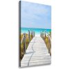 Vertikálny foto obraz na plátne Chodník na pláž 50x100 cm Vertikálny foto obraz na plátne Chodník na pláž 50x100 cm