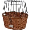 Duvo+ Prútený košík na bicykel 48 x 33 x 44 cm