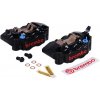 Brembo, sada radiálnych brzdových strmeňov GP4-RB Monoblock. Čierna Brembo, sada radiálnych brzdových strmeňov GP4-RB Monoblock. Čierna
