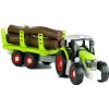 LEAN TOYS TRAKTOR S PRÍVESOM NA DREVO 43 CM LEAN TOYS TRAKTOR S PRÍVESOM NA DREVO 43 CM