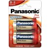 PANASONIC Alkalické baterie Pro Power LR20PPG/2BP D 1,5V (Blistr 2ks) PANASONIC Alkalické baterie Pro Power LR20PPG/2BP D 1,5V (Blistr 2ks)