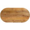 vidaXL Stolová doska 120x50x3,8 cm oválna masívny mangovník vidaXL Stolová doska 120x50x3,8 cm oválna masívny mangovník