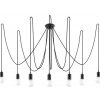 Sollux Sollux SL.0372 - Luster na lanku EDISON 7 7xE27/60W/230V pavúk čierna SLX0245 + záruka 3 roky zadarmo + záruka 3 roky zadarmo Sollux Sollux SL.0372 - Luster na lanku EDISON 7 7xE27/60W/230V pavúk čierna SLX0245 + záruka 3 roky zadarmo + záruka 3 roky zadarmo