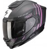 Scorpion Exo-1500 Carbon Air Zity černá/růžová S Scorpion Exo-1500 Carbon Air Zity černá/růžová S