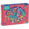 Mudpuppy Zátoka mořských víl - puzzle ve tvaru mušle 75 dílků Mudpuppy Zátoka mořských víl - puzzle ve tvaru mušle 75 dílků