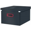 LEITZ Univerzálna krabica Click&Store COSY, veľkosť M (A4), zamatovo šedá LEITZ Univerzálna krabica Click&Store COSY, veľkosť M (A4), zamatovo šedá