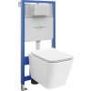 MEXEN/S - WC predstenová inštalačná sada Fenix Slim s misou WC Cube + sedátko softclose, biela 61030924000 MEXEN/S - WC predstenová inštalačná sada Fenix Slim s misou WC Cube + sedátko softclose, biela 61030924000