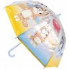 Detský Priehľadný Dáždnik Bluey - Ľahký Manuálny Dáždnik s Rozprávkovým Motívom Detský Priehľadný Dáždnik Bluey - Ľahký Manuálny Dáždnik s Rozprávkovým Motívom