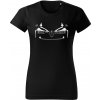 T-ričko Alfa Romeo 159 Ghost dámske tričko Farba trička: Čierna, Farba potlače: Biela, Veľkosť: L T-ričko Alfa Romeo 159 Ghost dámske tričko Farba trička: Čierna, Farba potlače: Biela, Veľkosť: L