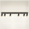 Brilagi | Brilagi - LED Stmievateľné bodové svietidlo SELE 6xGU10/6,5W/230V čierna/zlatá | LEDBG0633 Brilagi | Brilagi - LED Stmievateľné bodové svietidlo SELE 6xGU10/6,5W/230V čierna/zlatá | LEDBG0633