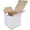 Kartónové krabice Fefco 0215 185x185x185mm 3VVL biela-hnedá Kartónové krabice Fefco 0215 185x185x185mm 3VVL biela-hnedá