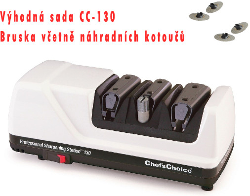 ChefsChoice | SET brousku M-130 + náhradních kotoučů