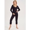 TARO Dámske pyžamo Sisi3003 zz31-čierna L TARO Dámske pyžamo Sisi3003 zz31-čierna L