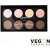 NYX Professional Makeup Highlight & Contour Pro kontúrovacia paletka na tvár 8 x 2,7 g NYX Professional Makeup Highlight & Contour Pro kontúrovacia paletka na tvár 8 x 2,7 g