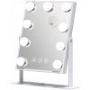 LED zrkadlo na líčenie s 9 žiarovkami, 250 x 300 mm LED zrkadlo na líčenie s 9 žiarovkami, 250 x 300 mm