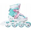 Raven Lia MINT detské kolieskové korčule s LED kolieskom - EU 30-33 Raven Lia MINT detské kolieskové korčule s LED kolieskom - EU 30-33