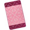 Bellatex Bany vzor 810/001 geometria ružová 60 x 100 cm Bellatex Bany vzor 810/001 geometria ružová 60 x 100 cm